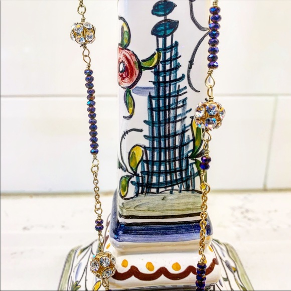 Club Monaco Crystal Necklace - Picture 6 of 8